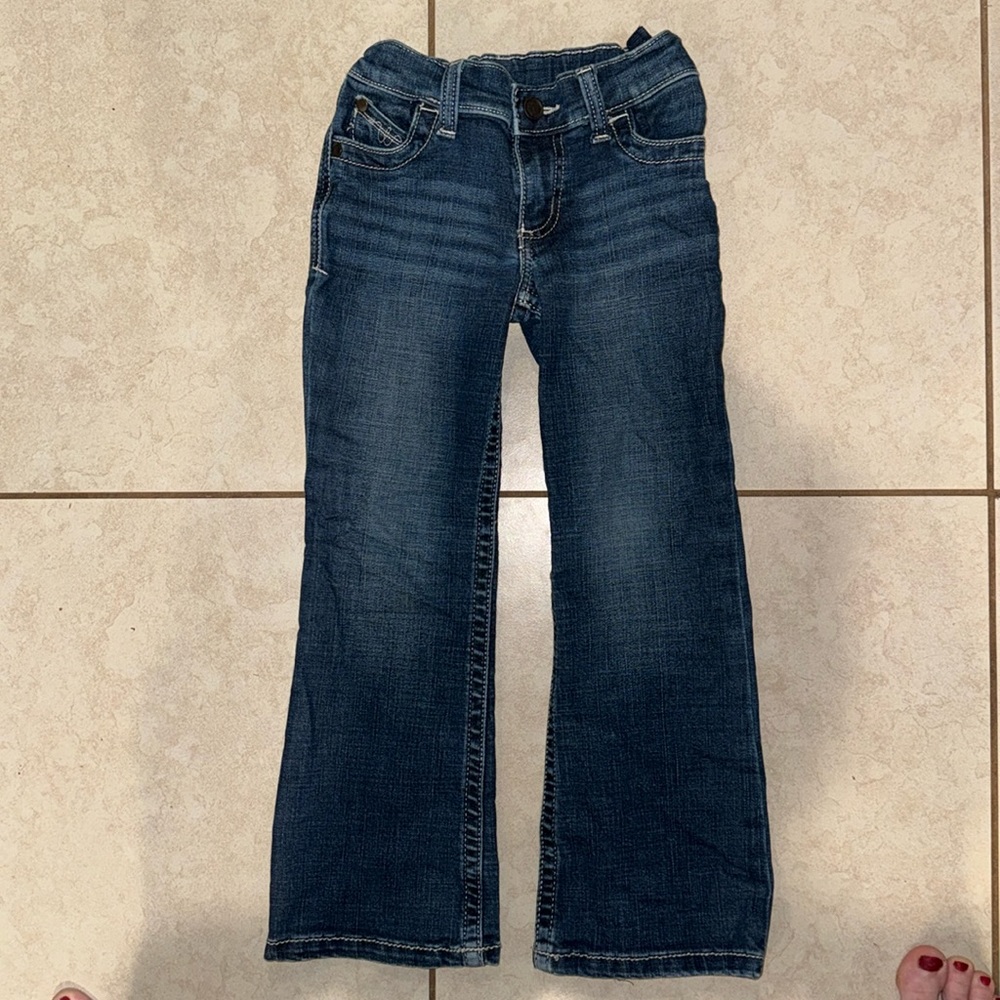 Wrangler kids jeans size 6 regular toddler bootcut